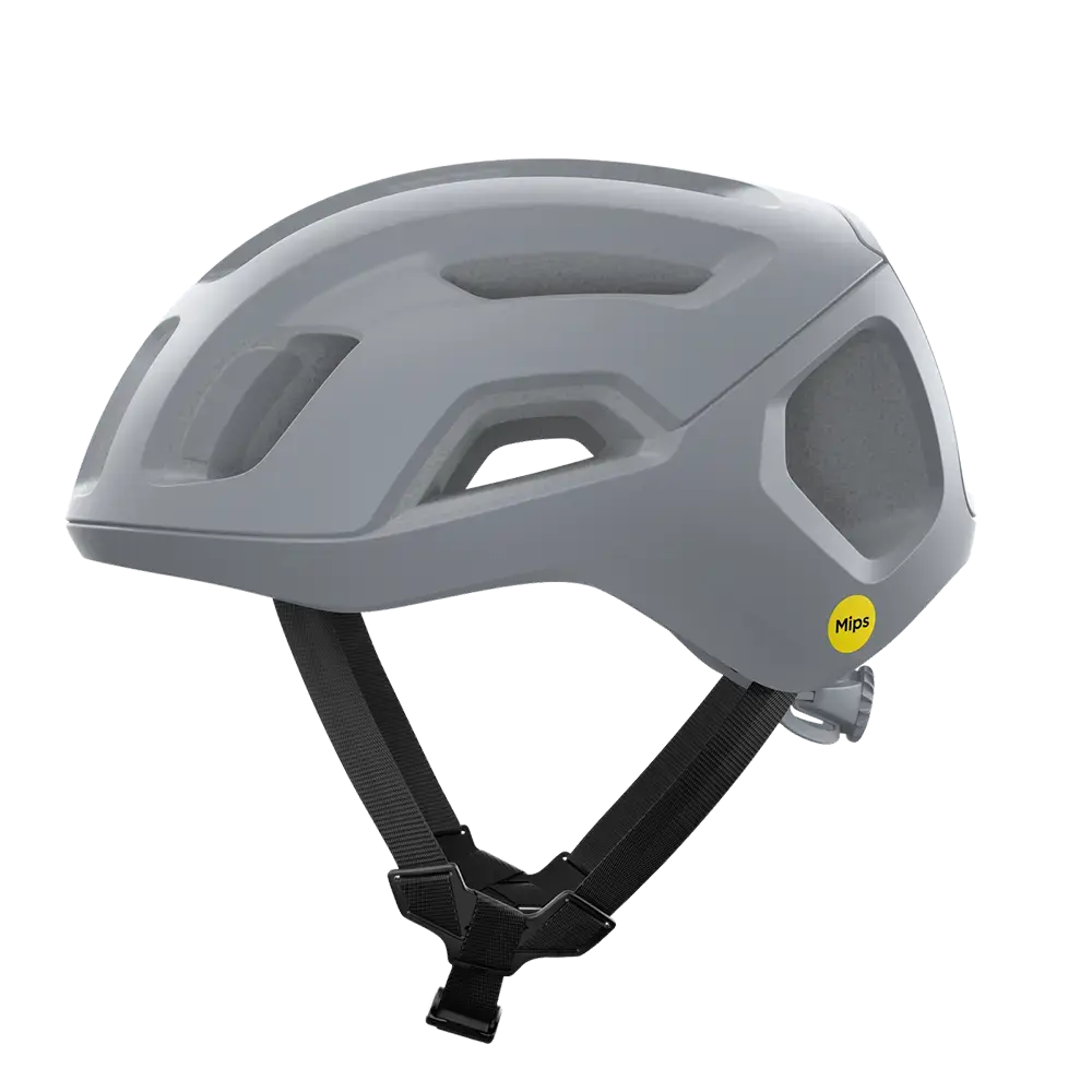 POC Ventral Air MIPS Race Fietshelm Mat Grijs