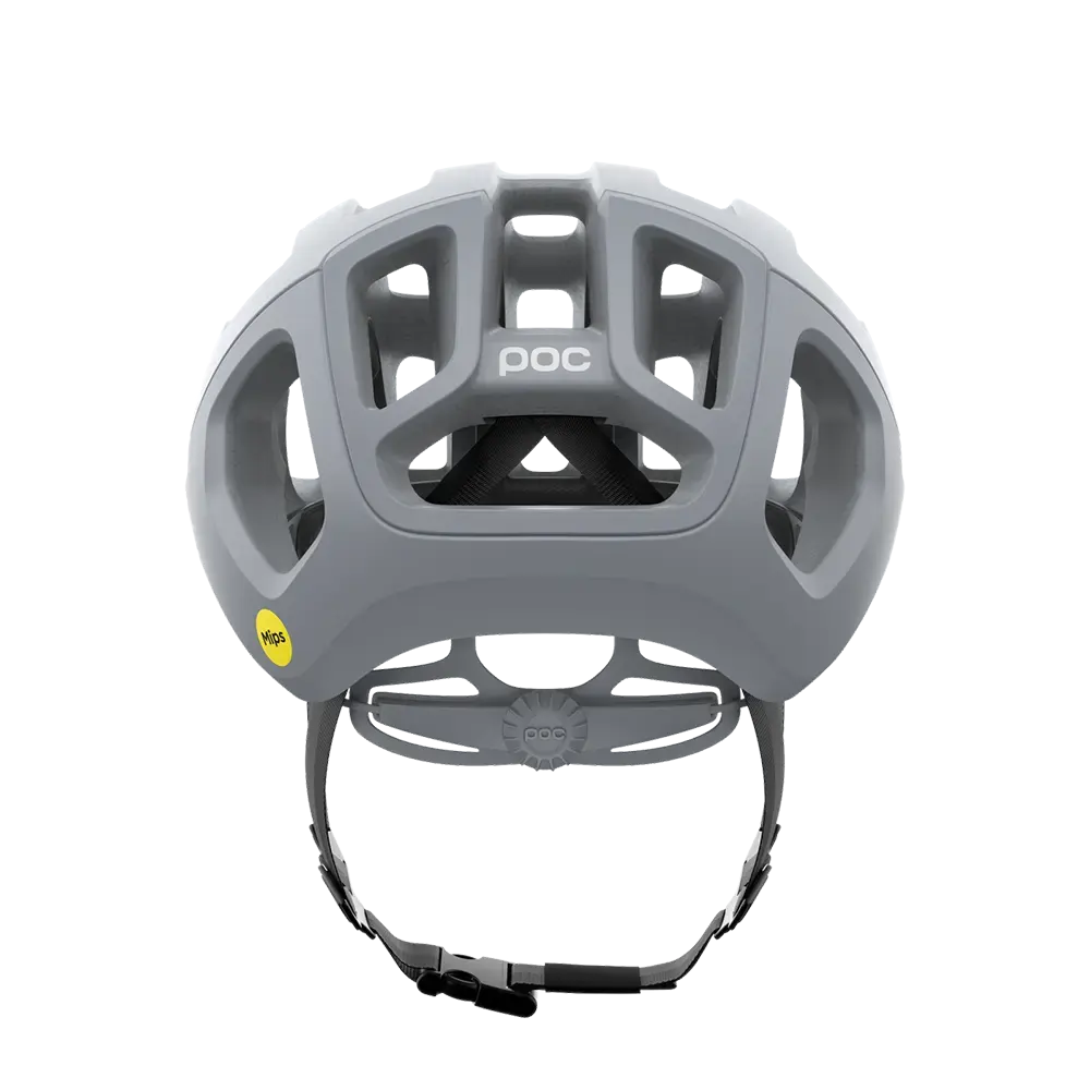 POC Ventral Air MIPS Race Fietshelm Mat Grijs