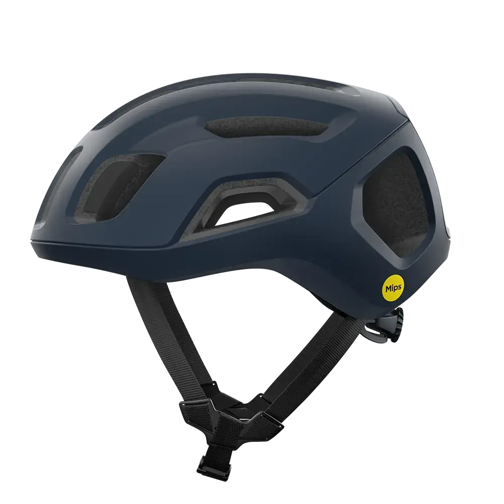 POC Ventral Air MIPS Race Fietshelm Mat Blauw/Grijs