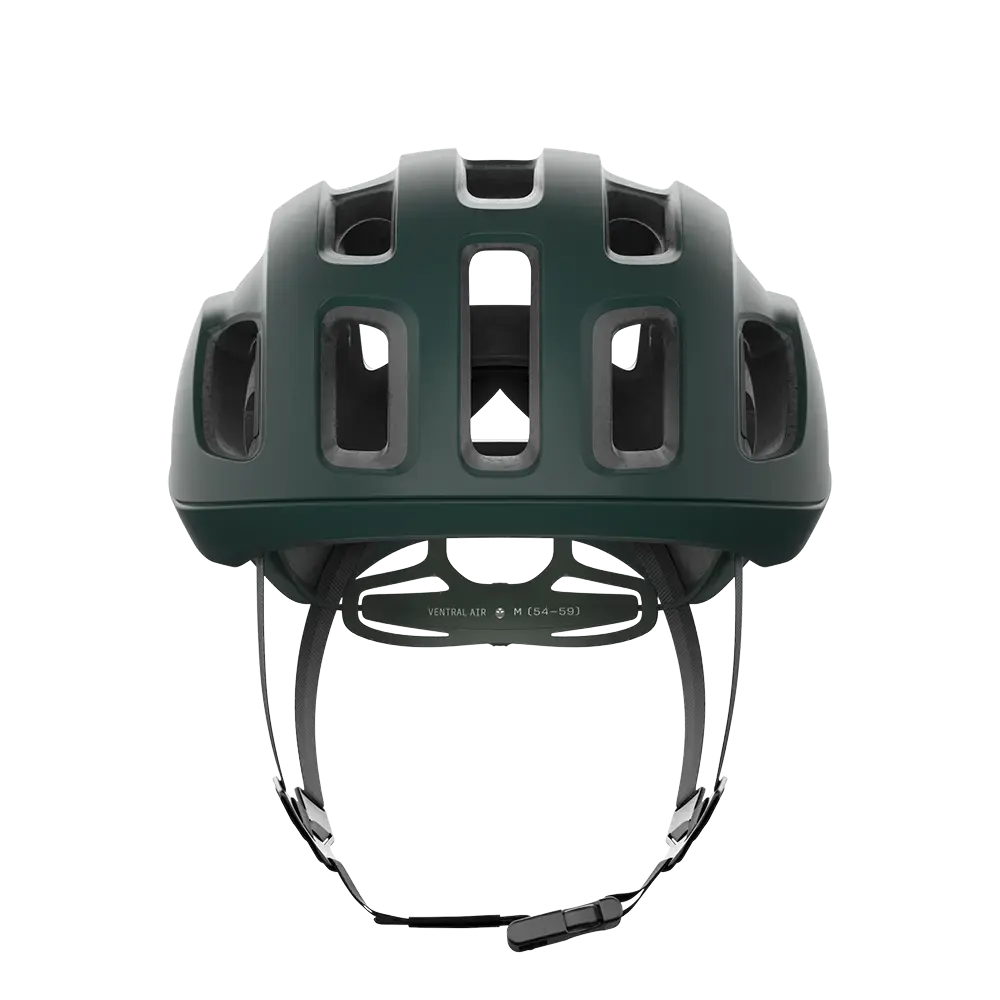 POC Ventral Air MIPS Race Fietshelm Mat Groen/Zwart