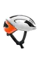 POC Omne Beacon MIPS Race Fietshelm Glanzend Wit/Mat Fluo Oranje