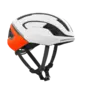 POC Omne Beacon MIPS Race Fietshelm Mat Wit/Fluo Oranje