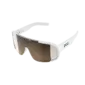 POC Aspire Sport Zonnebril Wit met Trail Lens Zilver