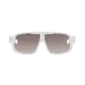 POC Aspire Sport Zonnebril Wit met Trail Lens Zilver