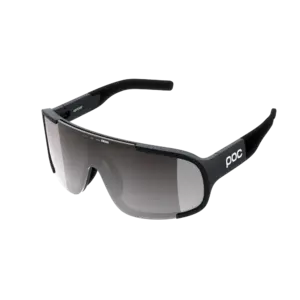 POC Aspire Sport Zonnebril Zwart met Road Lens Zilver