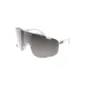 POC Devour Sport Zonnebril Wit met Road Lens Zilver