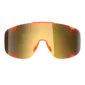 POC Devour Sport Zonnebril Fluo Oranje met Road Lens Goud
