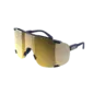 POC Devour Sport Zonnebril Navy met Road Lens Goud