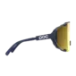 POC Devour Sport Zonnebril Navy met Road Lens Goud