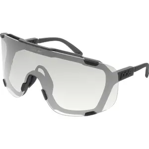 POC Devour Sport Zonnebril Zwart/Trans met Photochromic Lens Grijs