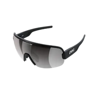 POC Aim Sport Zonnebril Zwart met Road Lens Zilver