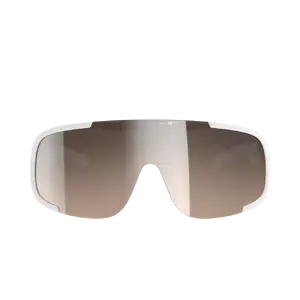POC Aspire Mid Sport Zonnebril Wit met Trail Lens Partly Sunny Silver