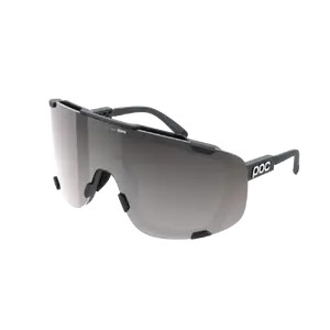 POC Devour + Sport Zonnebril Zwart met Road Lens Zilver