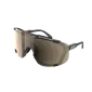 POC Devour WF + Sport Zonnebril Zwart met Trail Lens Partly Sunny Silver