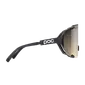 POC Devour WF + Sport Zonnebril Zwart met Trail Lens Partly Sunny Silver