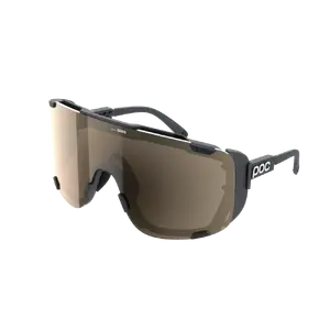 POC Devour Ultra + Sport Zonnebril Zwart met Trail Lens Part Sunny Silver
