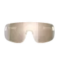 POC Elicit + Sport Zonnebril Wit met Trail Lens Partly Sunny Silver