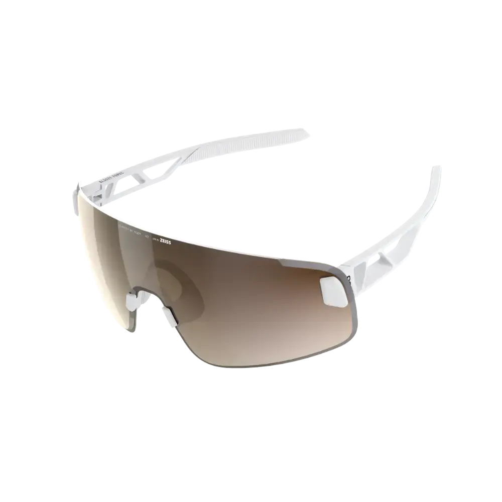 POC Elicit Toric Sport Zonnebril Wit met Road Lens Zilver