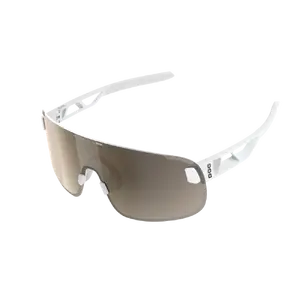POC Elicit Sport Zonnebril Wit met Trail Lens Partly Sunny Silver