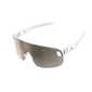 POC Elicit Sport Zonnebril Wit met Trail Lens Partly Sunny Silver