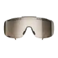 POC Devour Mid + Sport Zonnebril Zwart met Trail Lens Sunny Silver