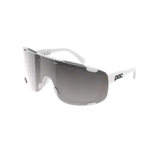 POC Devour Mid + Sport Zonnebril Wit met Road Lens Zilver