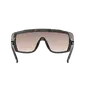 POC Devour Mid Sport Zonnebril Zwart met Trail Lens Partly Sunny Silver