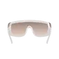 POC Devour Mid Sport Zonnebril Wit met Trail Lens Partly Sunny Silver
