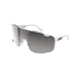 POC Devour Mid Sport Zonnebril Wit met Road Lens Zilver