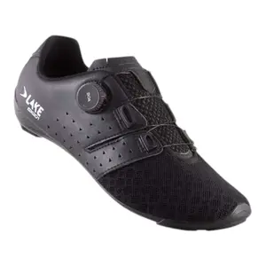 Lake CX201 Wielrenschoenen Zwart/Zwart Heren