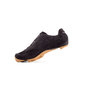 Lake MX238 Wide Gravelschoenen Suede Zwart/Goud Heren