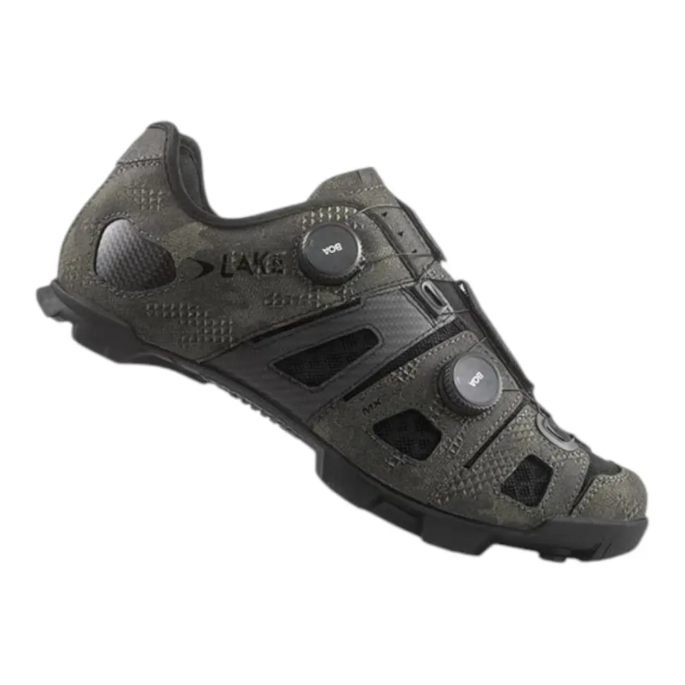 LAKE MX242 Mountainbikeschoenen Camo/Zwart Heren