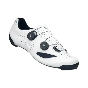 Lake CX239 Wielrenschoenen Wit/Zwart Heren