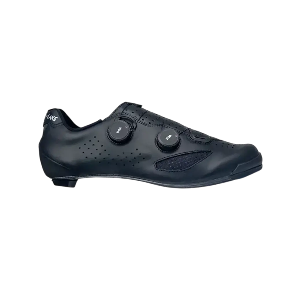 LAKE CX239 Wielrenschoenen Zwart/Zwart Heren
