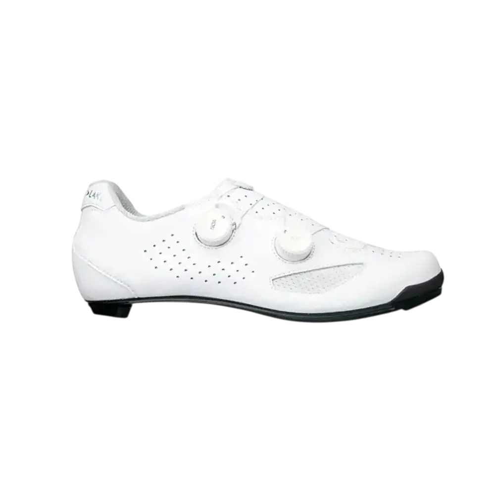LAKE CX239 Wielrenschoenen Wit/Wit Clarino Heren