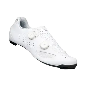 Lake CX239 Wielrenschoenen Wit/Wit Clarino Heren