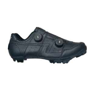 LAKE MX30G Wide Mountainbikeschoenen Zwart/Zwart Heren