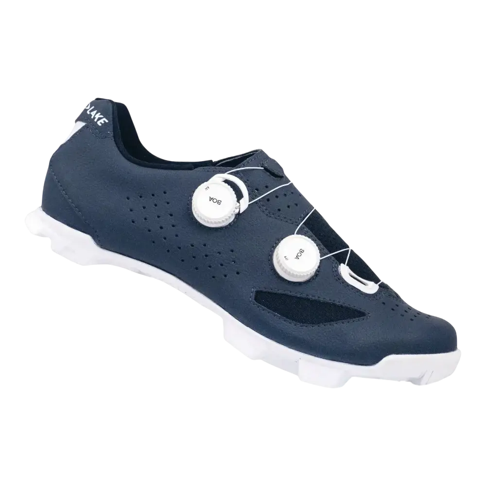 LAKE MX239 Mountainbikeschoenen Blauw/Wit Heren