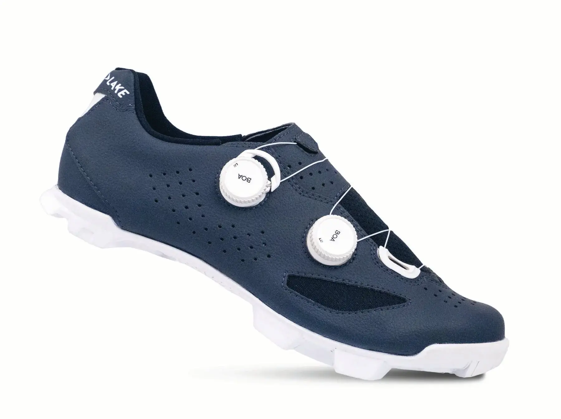 Lake MX239 Mountainbikeschoenen Blauw/Wit Heren