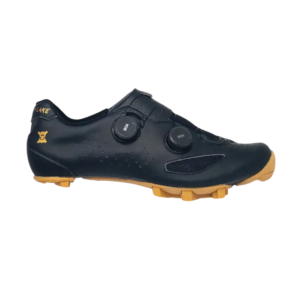 LAKE MX239 Gravelschoenen Zwart/Goud Heren Heren