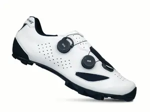 Lake MX239 Gravelschoenen Wit/Zwart Clarino Heren