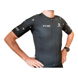 Lake Etxeondo Fietsshirt Korte Mouwen Zwart Heren