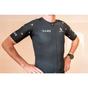 Lake Etxeondo Fietsshirt Korte Mouwen Zwart Heren