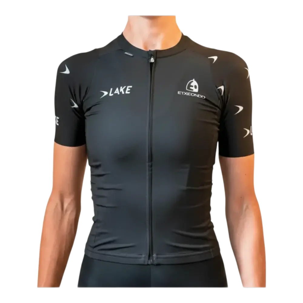 LAKE Etxeondo Fietsshirt Korte Mouwen Zwart Dames