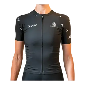 Lake Etxeondo Fietsshirt Korte Mouwen Zwart Dames