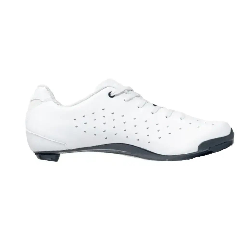 LAKE CX21C Wielrenschoenen Wit/Wit Clarino Heren