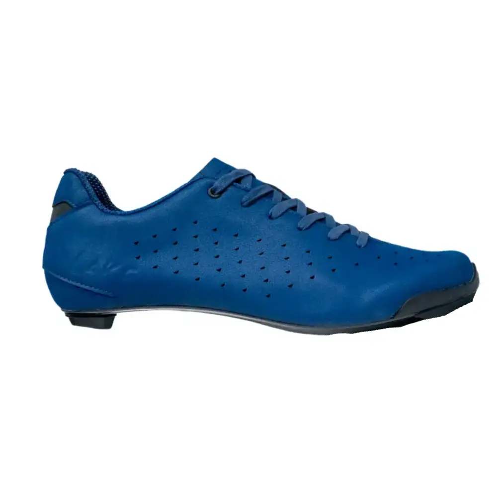 LAKE CX21C Wielrenschoenen Blauw/Zwart Clarino Heren
