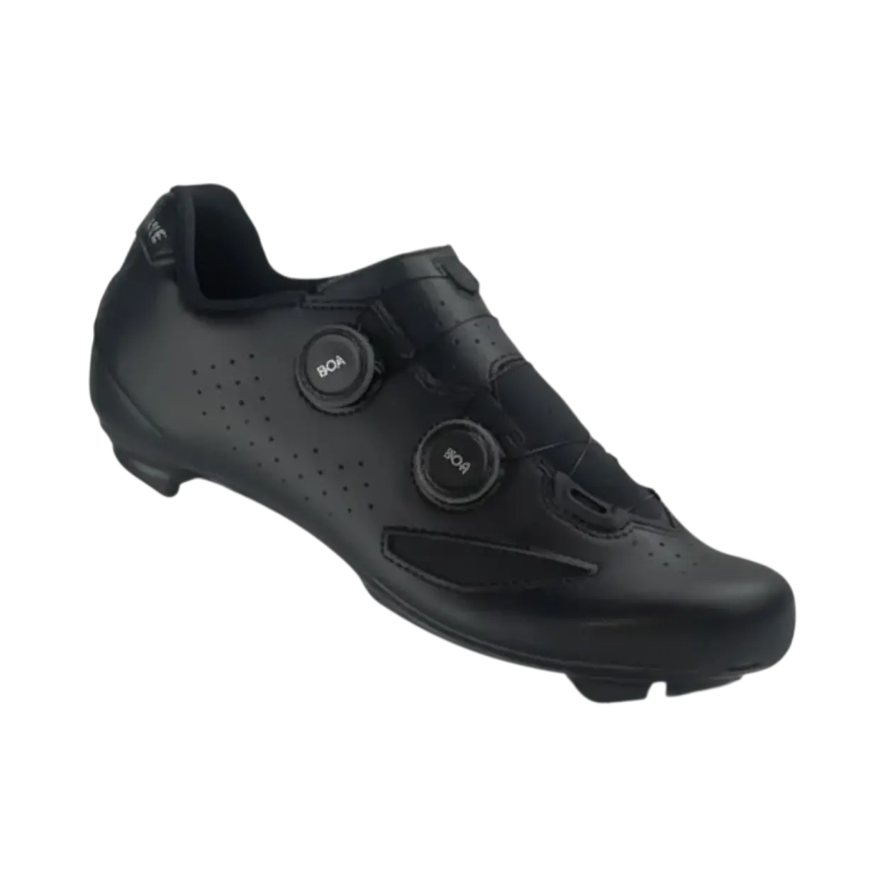 LAKE CX190-X Wielrenschoenen Zwart/Zilver Heren