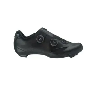 LAKE CX190-X Wielrenschoenen Zwart/Zilver Heren