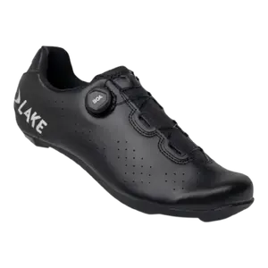Lake CX178 Wielrenschoenen Zwart/Zilver Heren